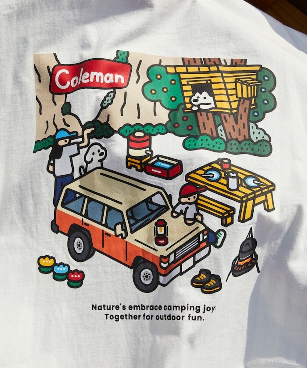 Coleman×FREAK'S STORE 狗狗露營短袖上衣_11