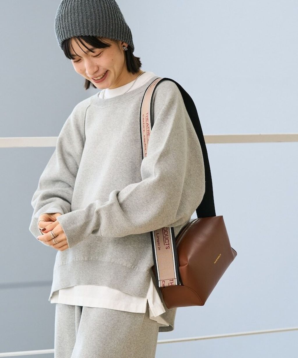 THEATRE PRODUCTS × FREAKS STORE 提花織帶類皮革方形斜背包_12