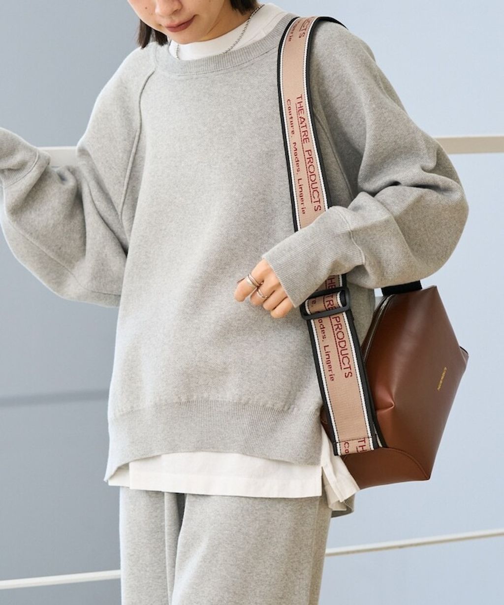 THEATRE PRODUCTS × FREAKS STORE 提花織帶類皮革方形斜背包_11