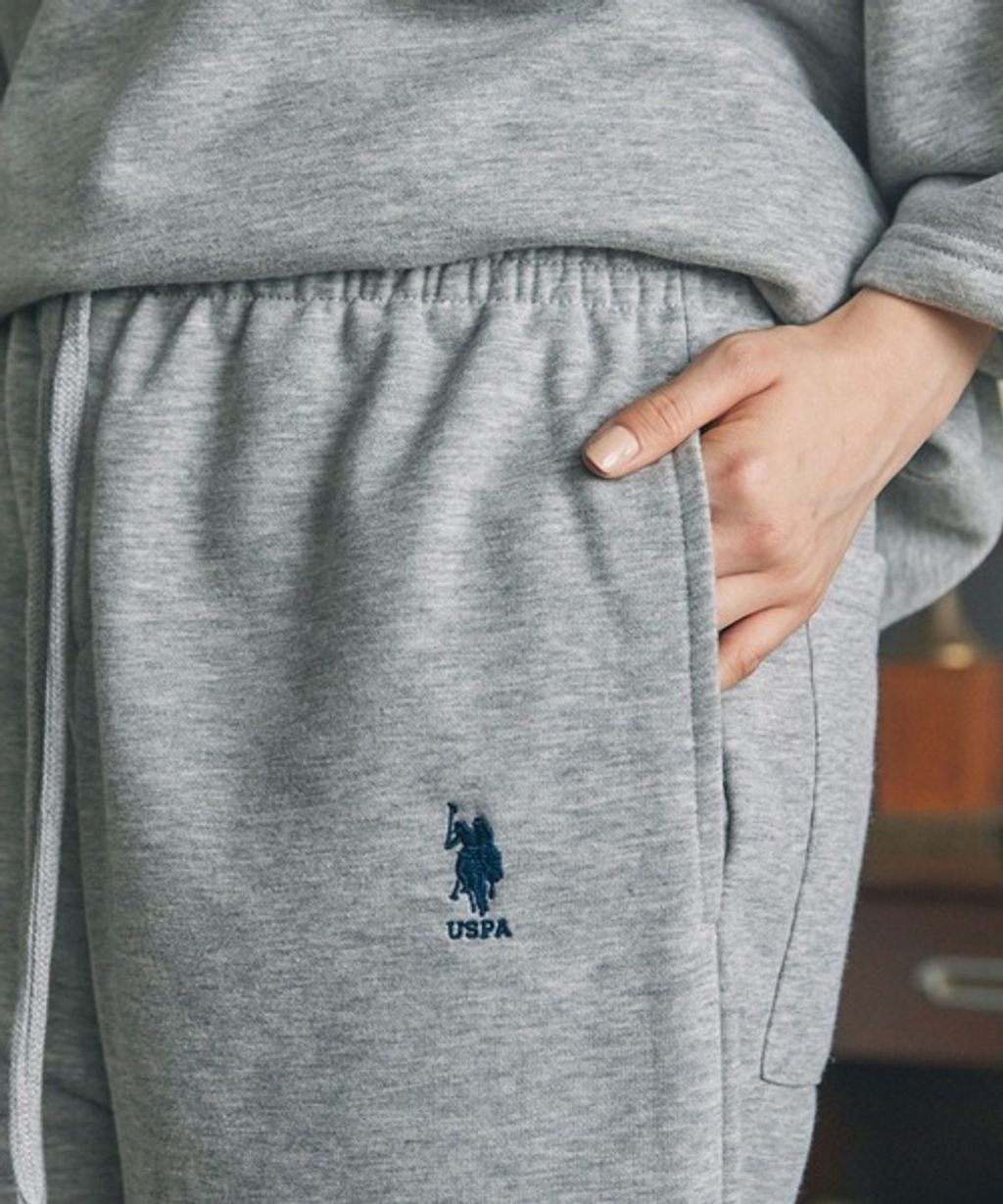 U.S. POLO ASSN. oversize落肩素色七分袖上衣_82