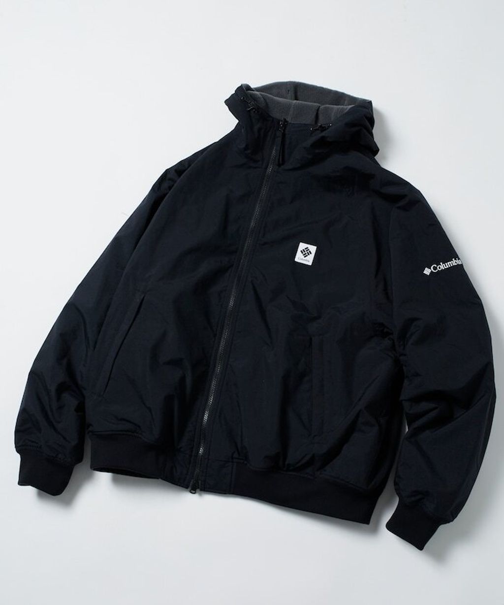 Columbia×FREAKS STORE 雙面兩穿連帽刷毛外套_46