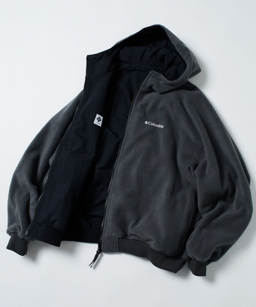 Columbia×FREAKS STORE 雙面兩穿連帽刷毛外套_50