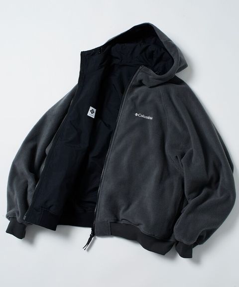 Columbia×FREAKS STORE 雙面兩穿連帽刷毛外套_50