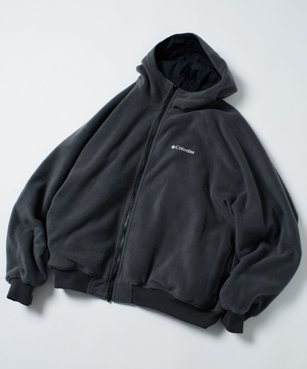 Columbia×FREAKS STORE 雙面兩穿連帽刷毛外套_48