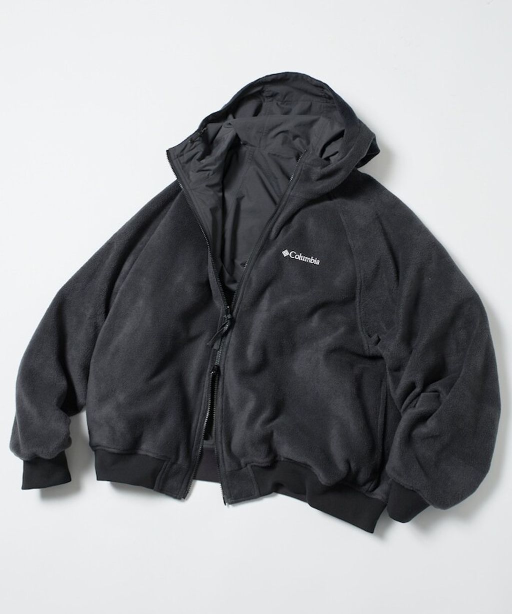Columbia×FREAKS STORE 雙面兩穿連帽刷毛外套_41