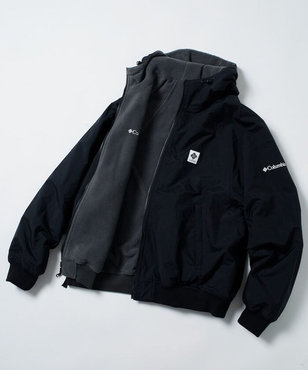 Columbia×FREAKS STORE 雙面兩穿連帽刷毛外套_47