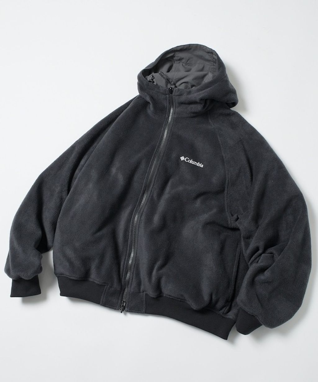 Columbia×FREAKS STORE 雙面兩穿連帽刷毛外套_42