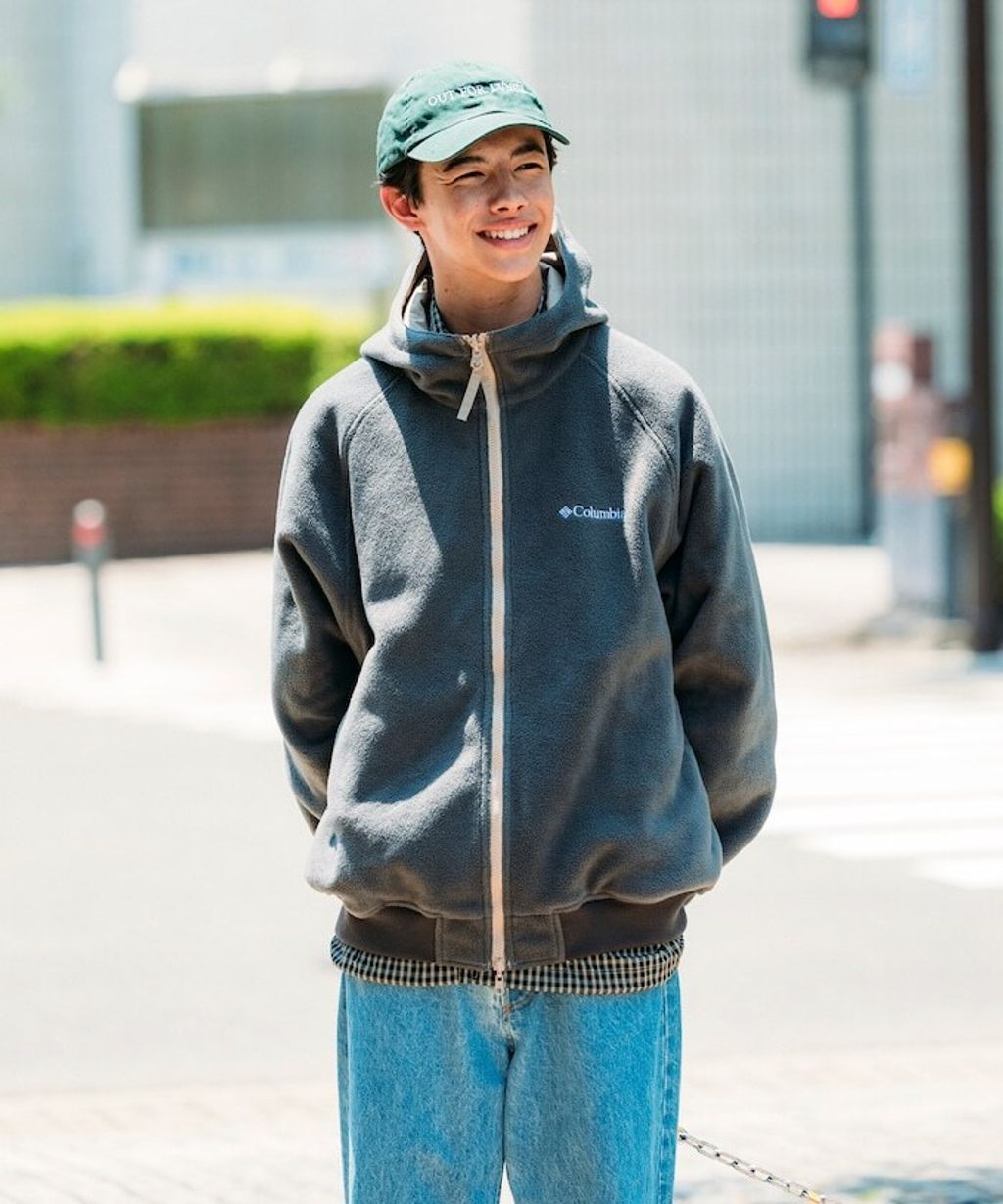 Columbia×FREAKS STORE 雙面兩穿連帽刷毛外套_23
