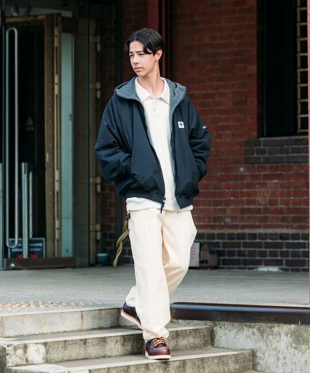 Columbia×FREAKS STORE 雙面兩穿連帽刷毛外套_24