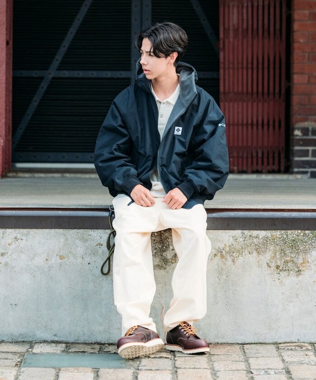 Columbia×FREAKS STORE 雙面兩穿連帽刷毛外套_29