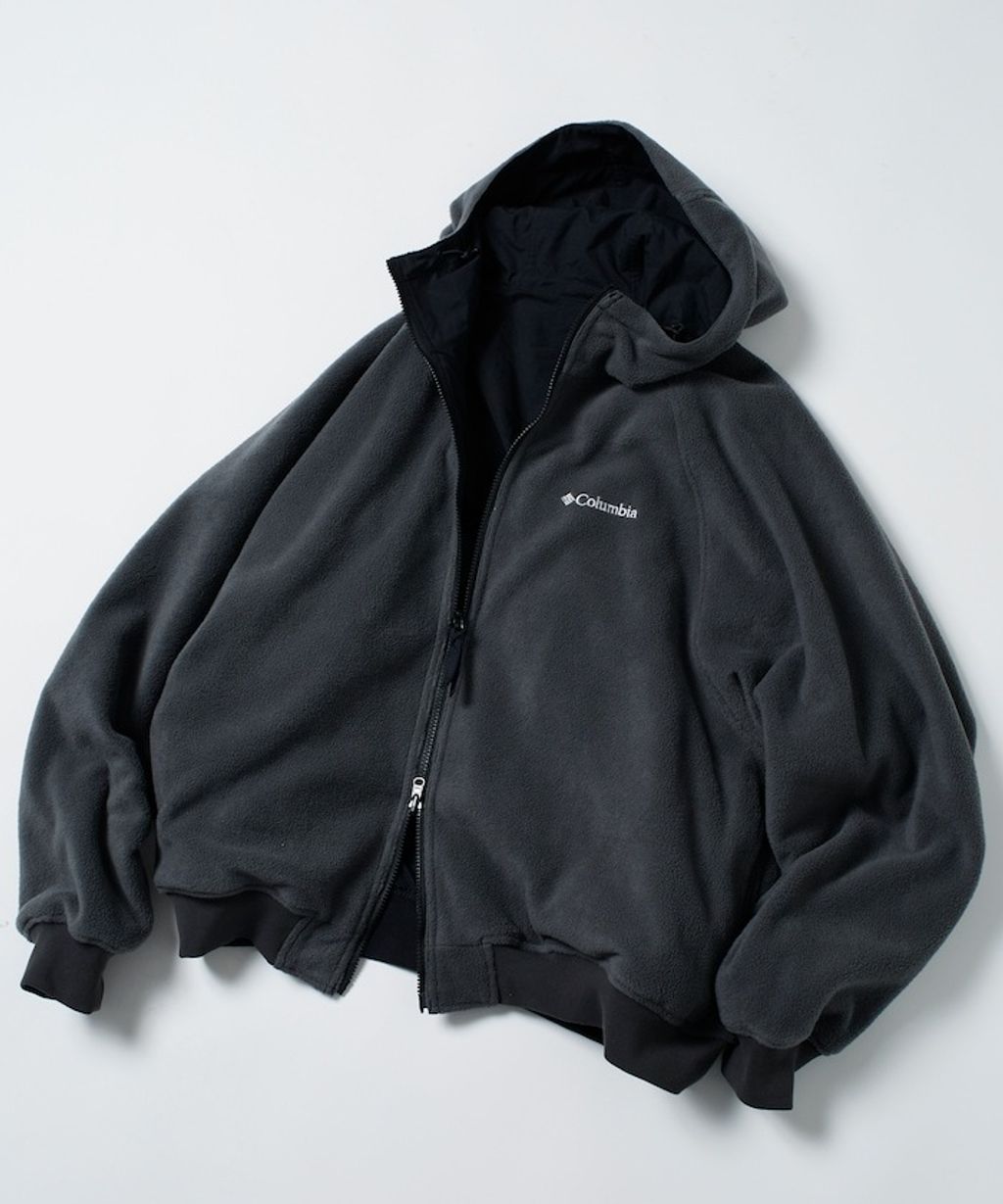 Columbia×FREAKS STORE 雙面兩穿連帽刷毛外套_49