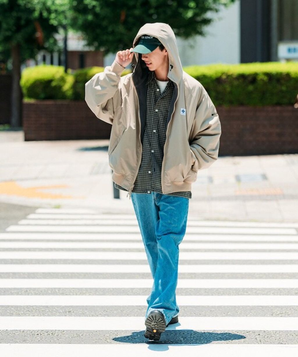 Columbia×FREAKS STORE 雙面兩穿連帽刷毛外套_15