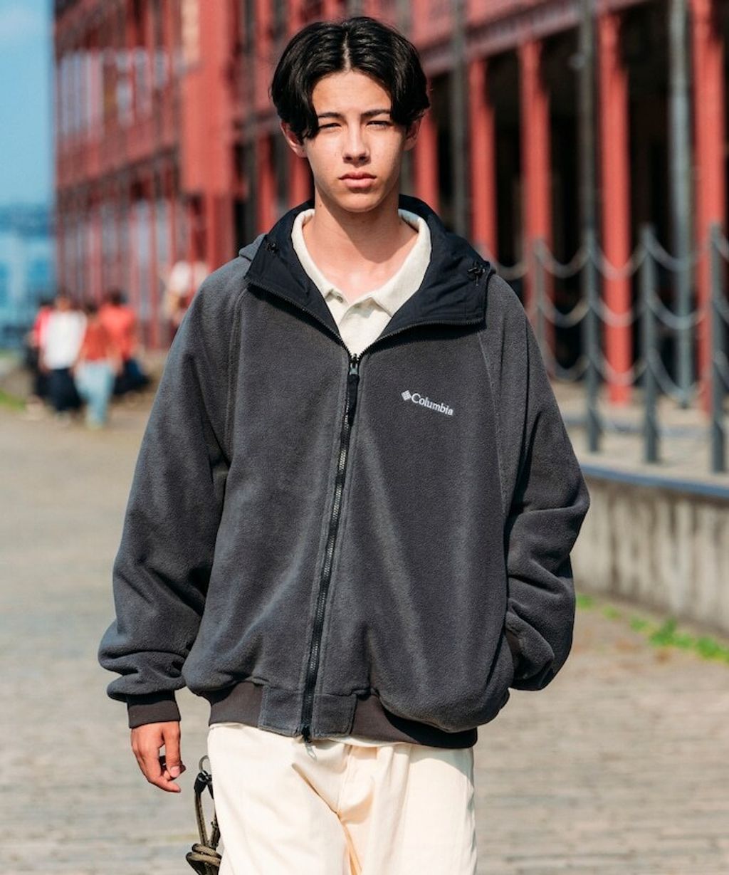 Columbia×FREAKS STORE 雙面兩穿連帽刷毛外套_37
