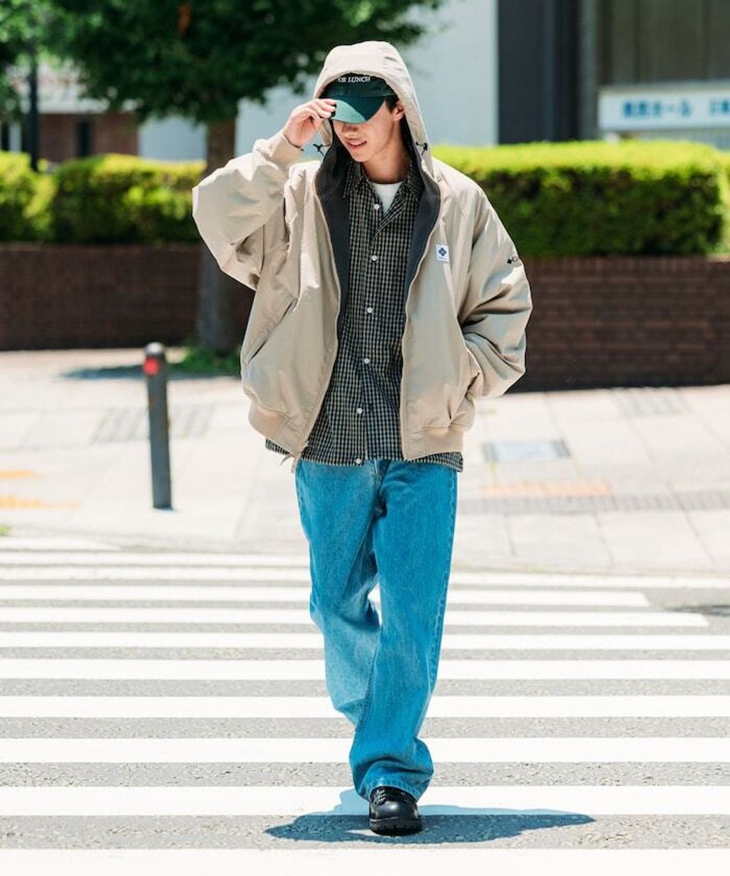 Columbia×FREAKS STORE 雙面兩穿連帽刷毛外套_13