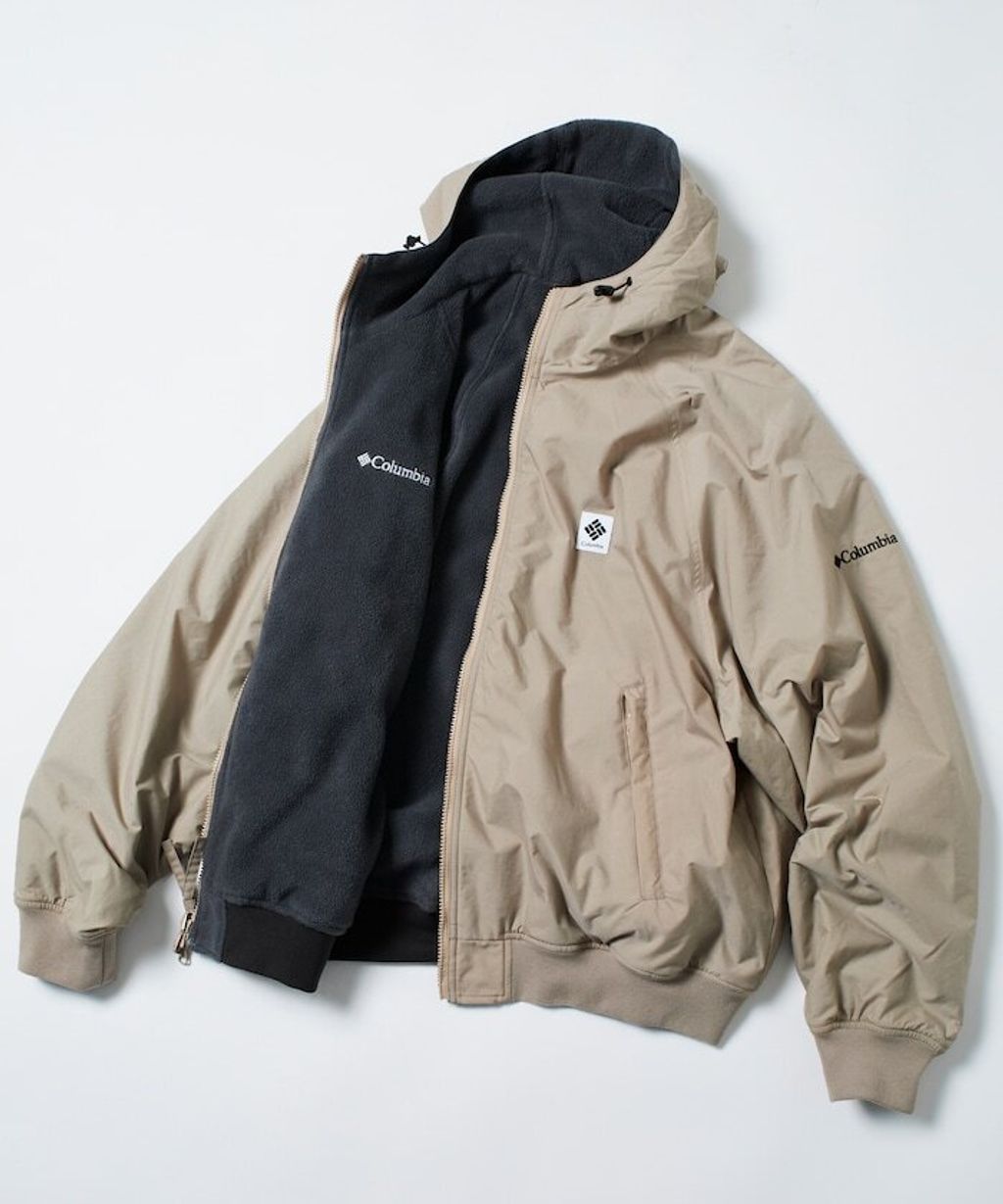 Columbia×FREAKS STORE 雙面兩穿連帽刷毛外套_6