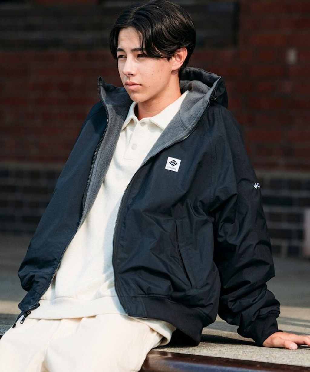 Columbia×FREAKS STORE 雙面兩穿連帽刷毛外套_2