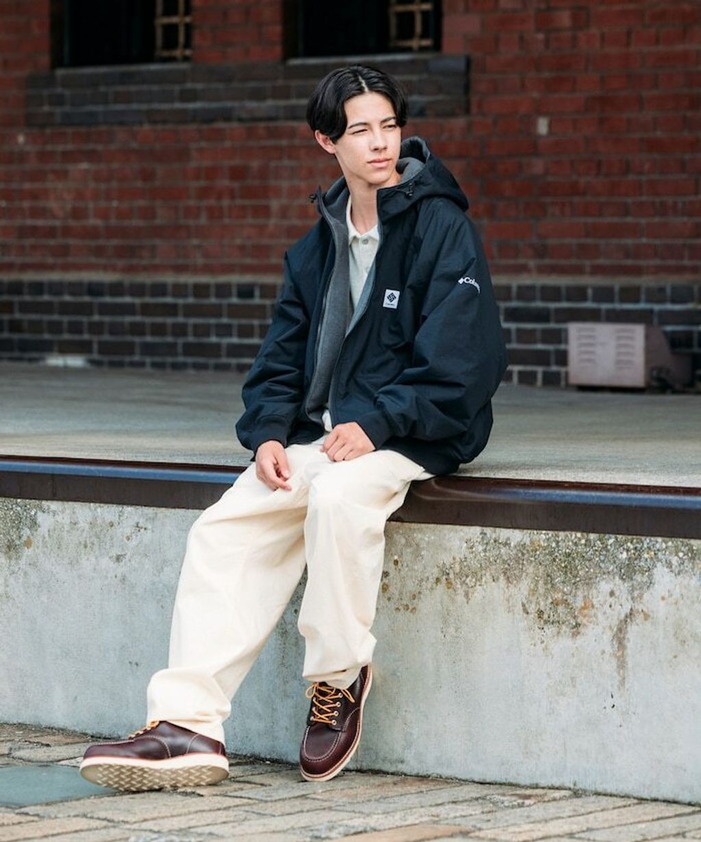 Columbia×FREAKS STORE 雙面兩穿連帽刷毛外套_31