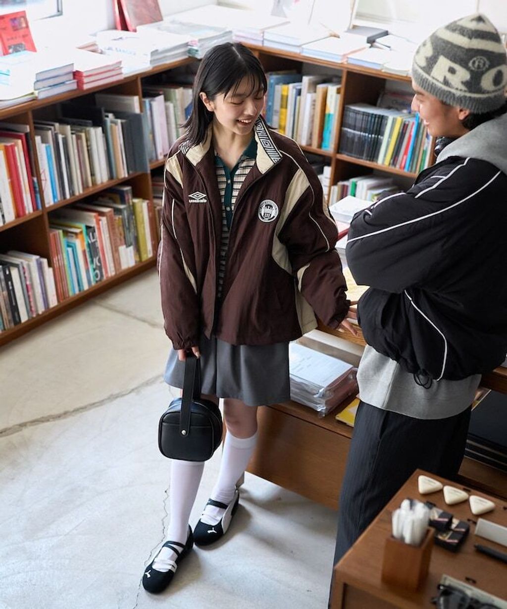 UMBRO×FREAKS STORE 別注款鋪棉運動感立領外套_35
