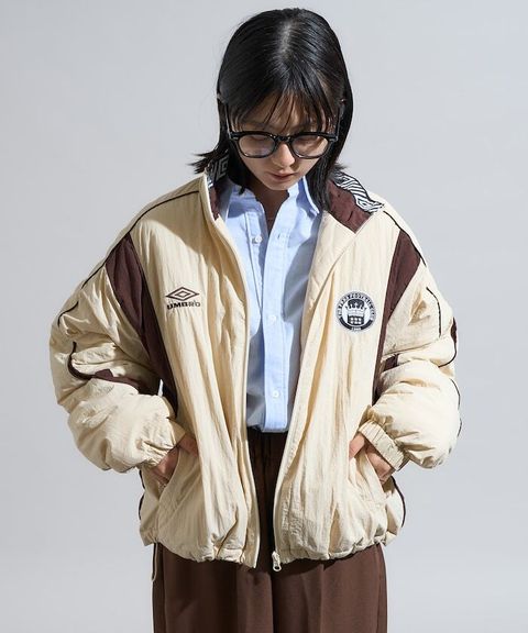 UMBRO×FREAKS STORE 別注款鋪棉運動感立領外套_25