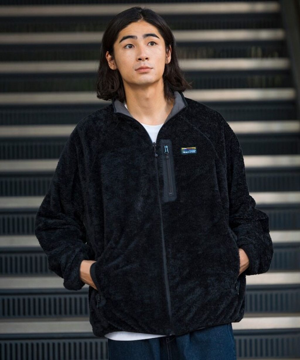 FREAKS STORE 寬版尼龍刷毛雙面兩穿外套_49