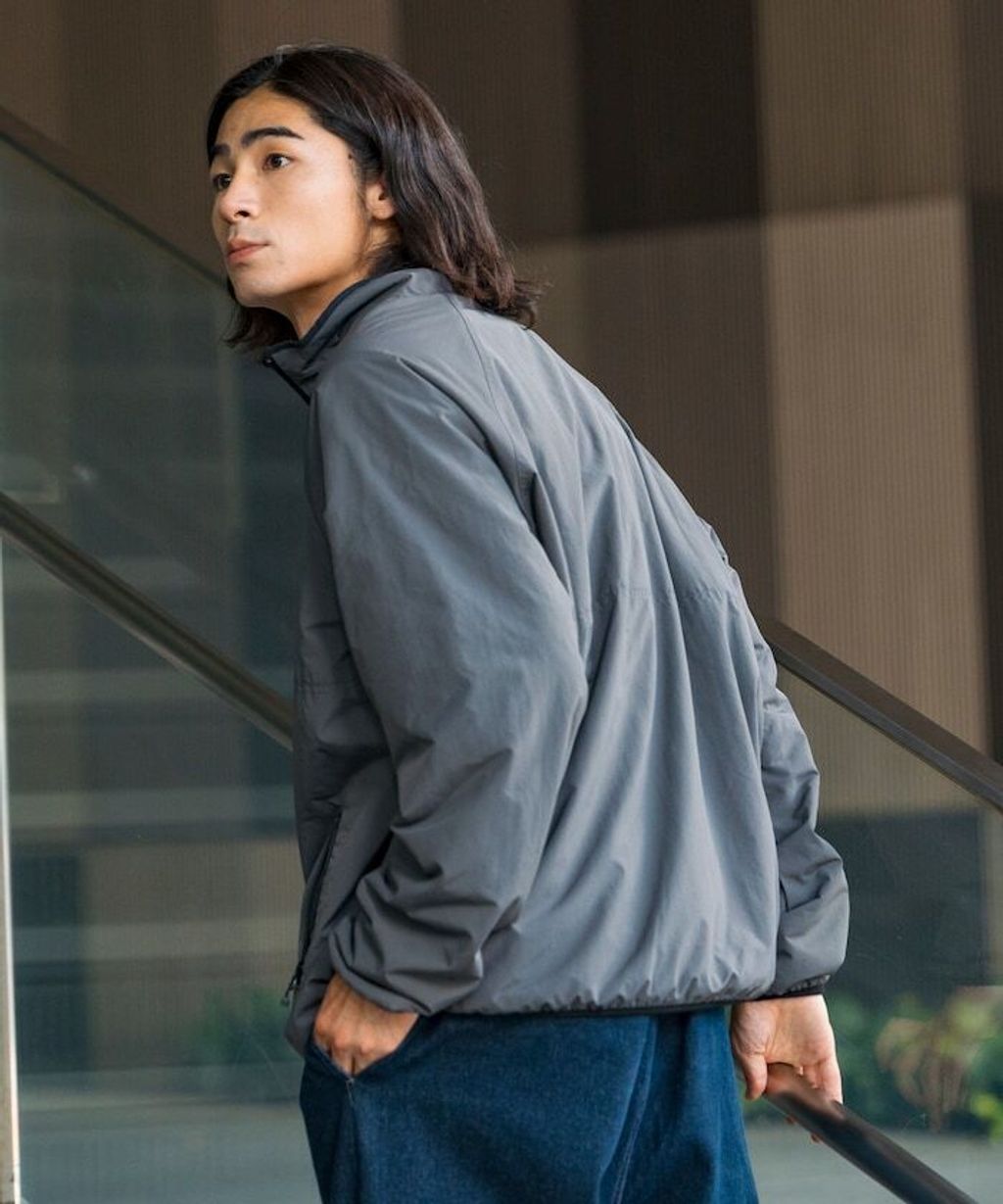 FREAKS STORE 寬版尼龍刷毛雙面兩穿外套_47