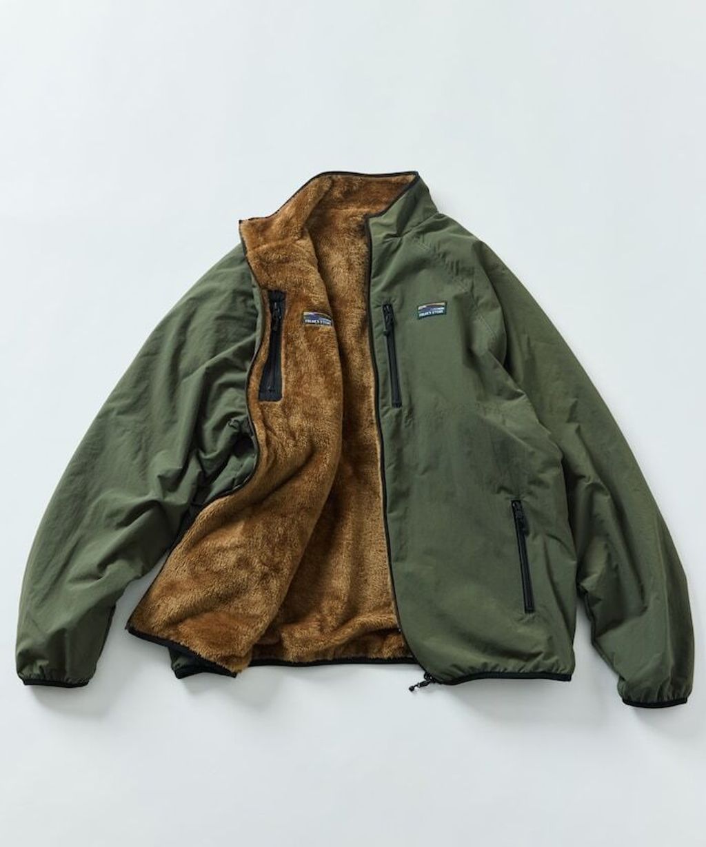 FREAKS STORE 寬版尼龍刷毛雙面兩穿外套_14