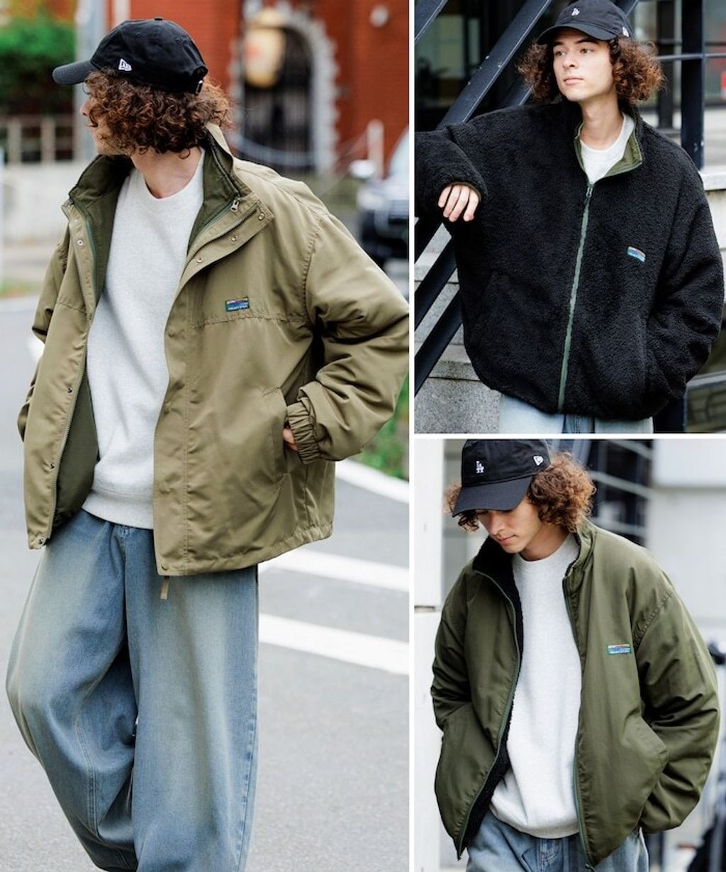 FREAKS STORE 4WAY雙面內裡可拆式立領外套（附刷毛內裡）一套兩入_6