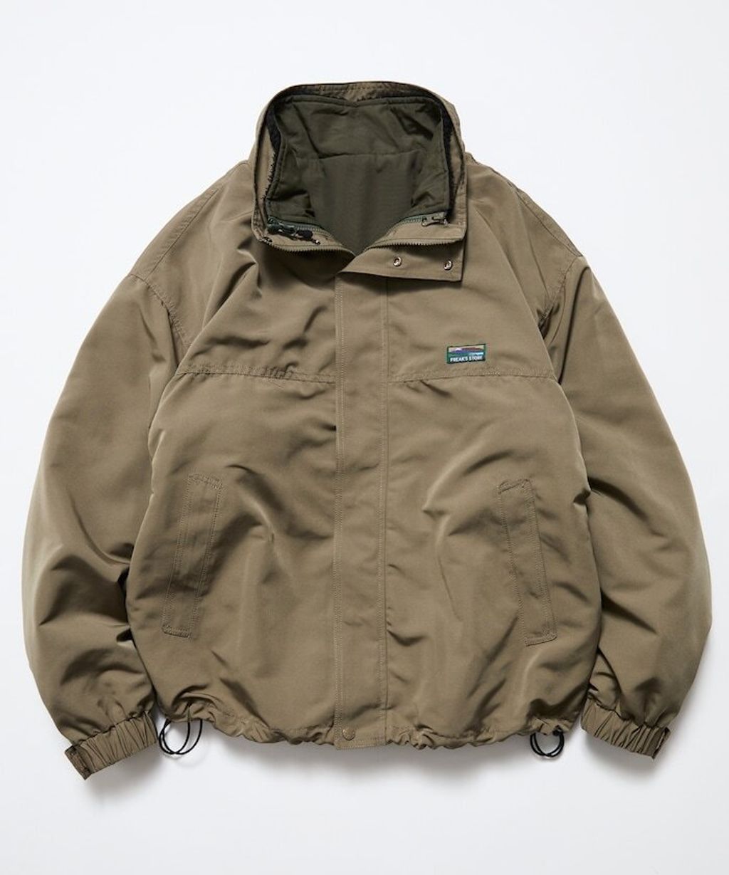 FREAKS STORE 4WAY雙面內裡可拆式立領外套（附刷毛內裡）一套兩入_46