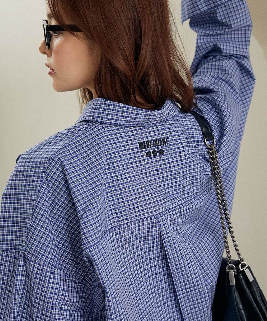 MARY QUANT × FREAKS STORE 刺繡logo長袖襯衫_12