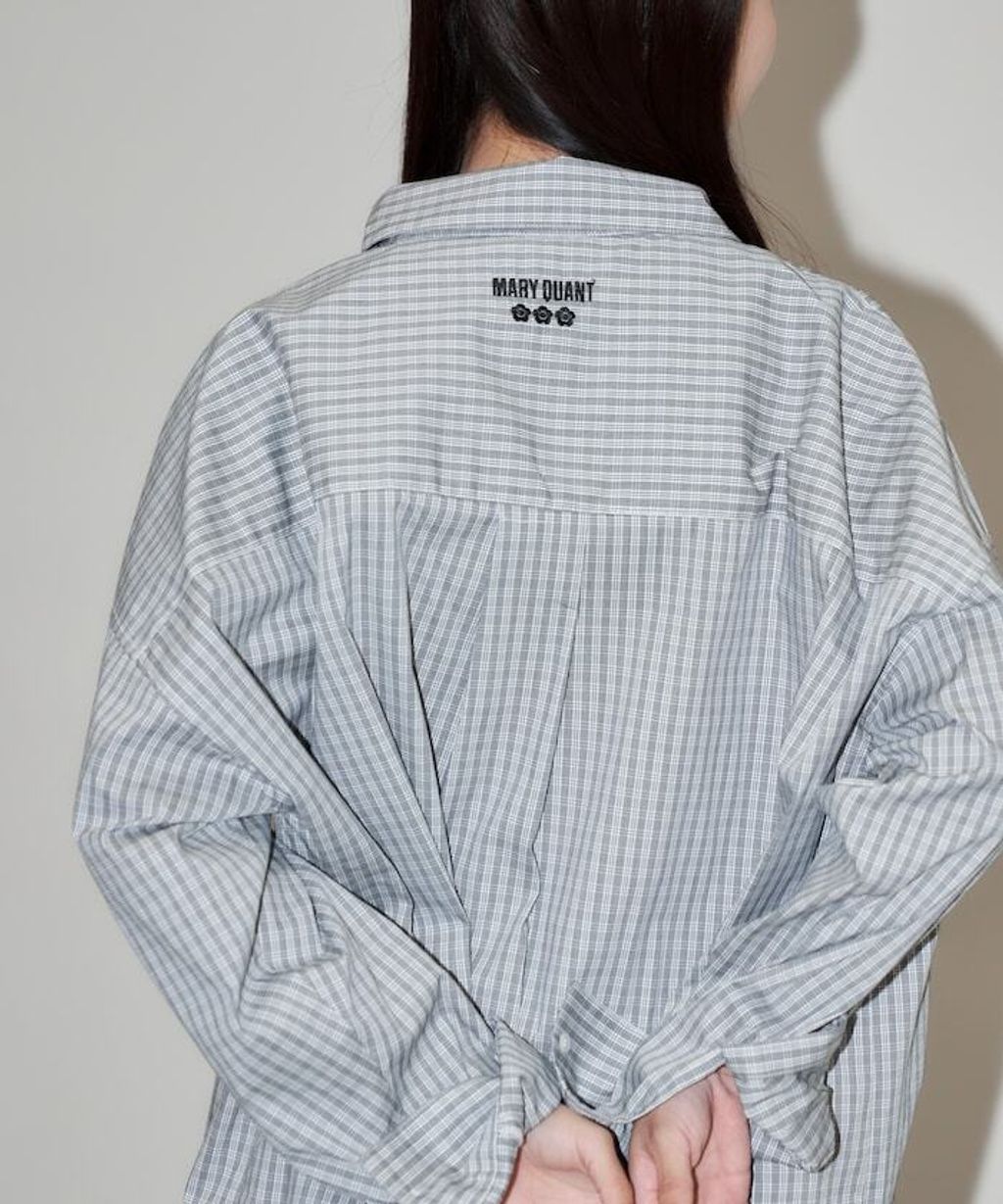 MARY QUANT × FREAKS STORE 刺繡logo長袖襯衫_49