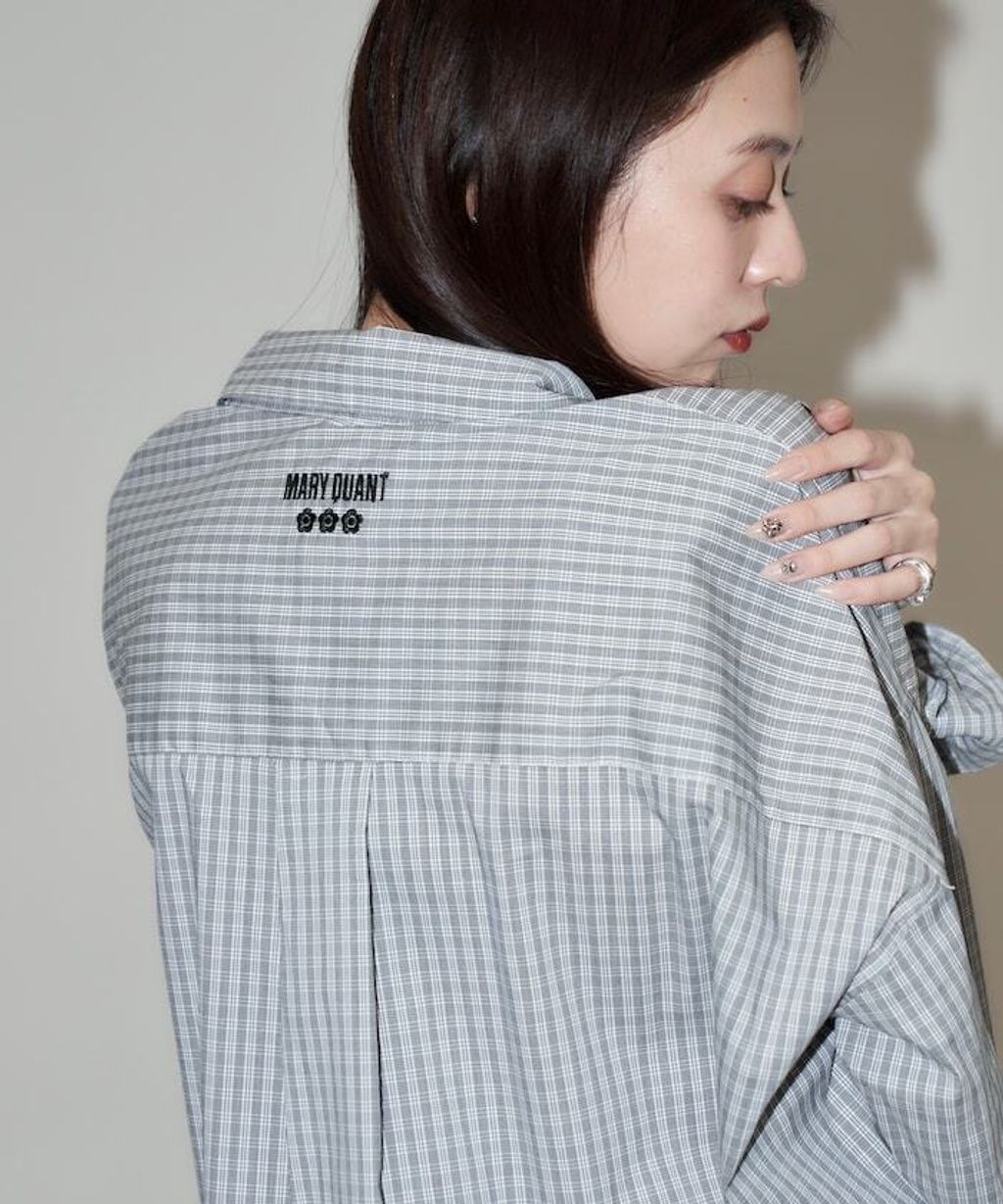 MARY QUANT × FREAKS STORE 刺繡logo長袖襯衫_45