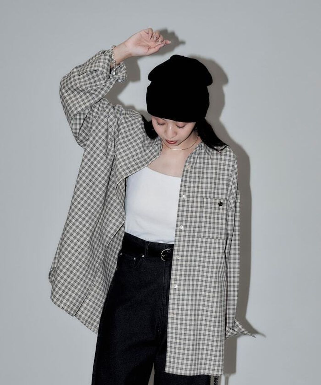 MARY QUANT × FREAKS STORE 刺繡logo長袖襯衫_37