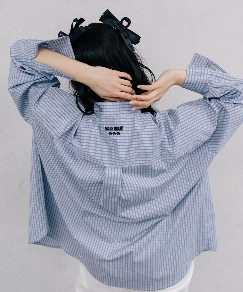 MARY QUANT × FREAKS STORE 刺繡logo長袖襯衫_31