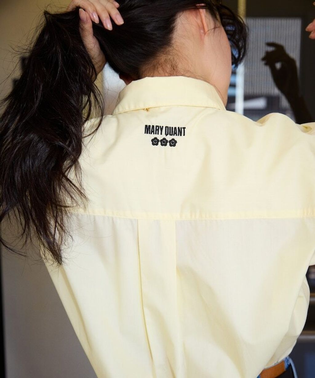 MARY QUANT × FREAKS STORE 刺繡logo長袖襯衫_25