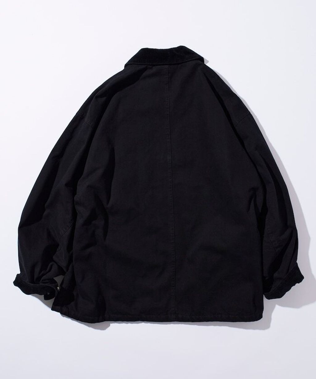 FREAKS STORE 寬鬆版型燈芯絨拼接Duck Coverall工裝夾克_24