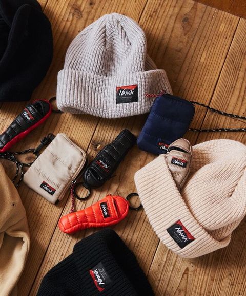 NANGA × FREAKS STORE BOX LOGO 厚針織結構毛帽_5