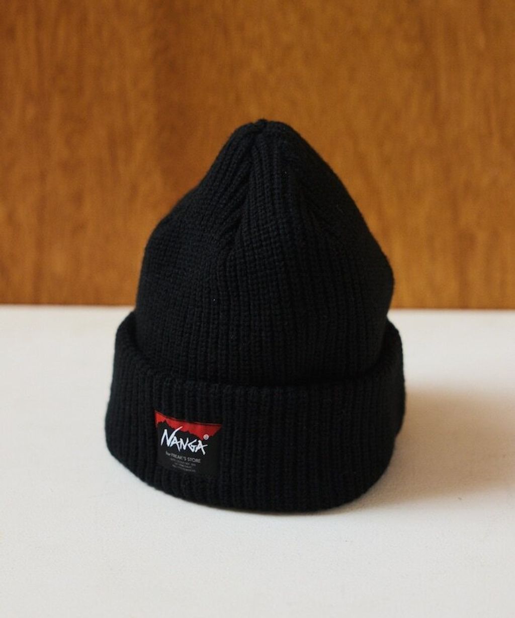 NANGA × FREAKS STORE BOX LOGO 厚針織結構毛帽_24