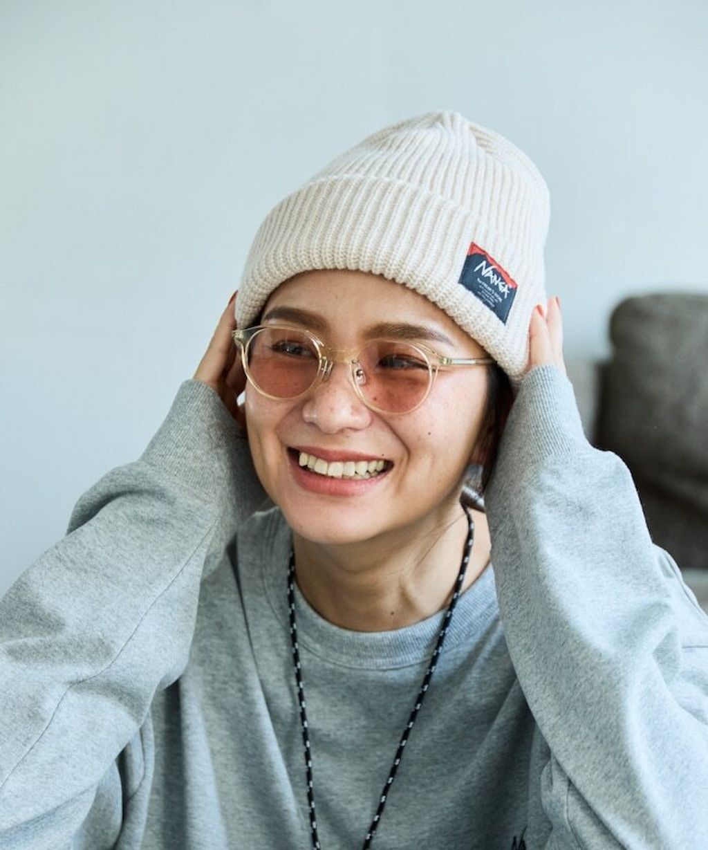 NANGA × FREAKS STORE BOX LOGO 厚針織結構毛帽_17