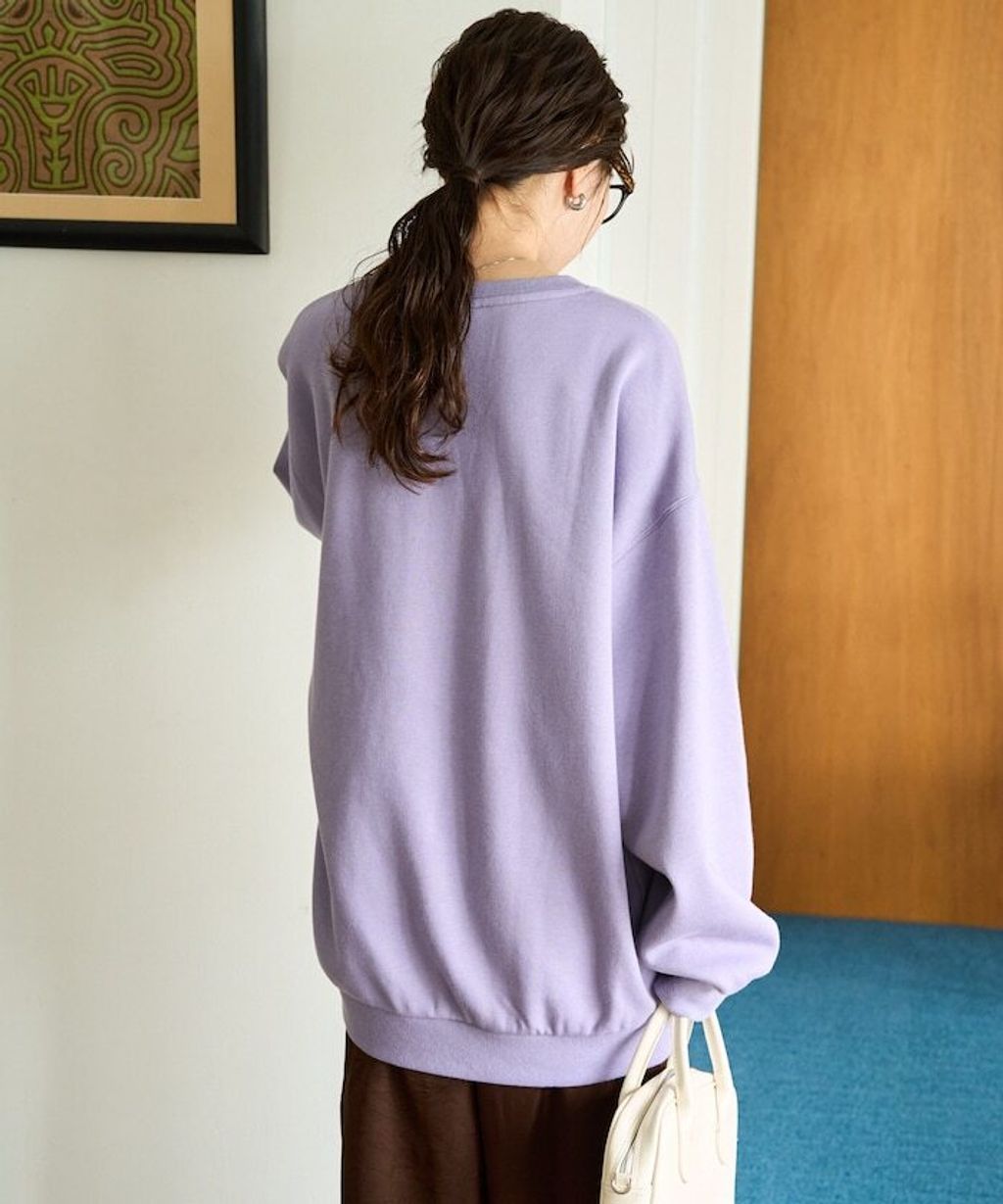 Columbia×FREAKS STORE IMPERIAL PARK寬鬆版型刺繡Logo裏刷毛大學T_38