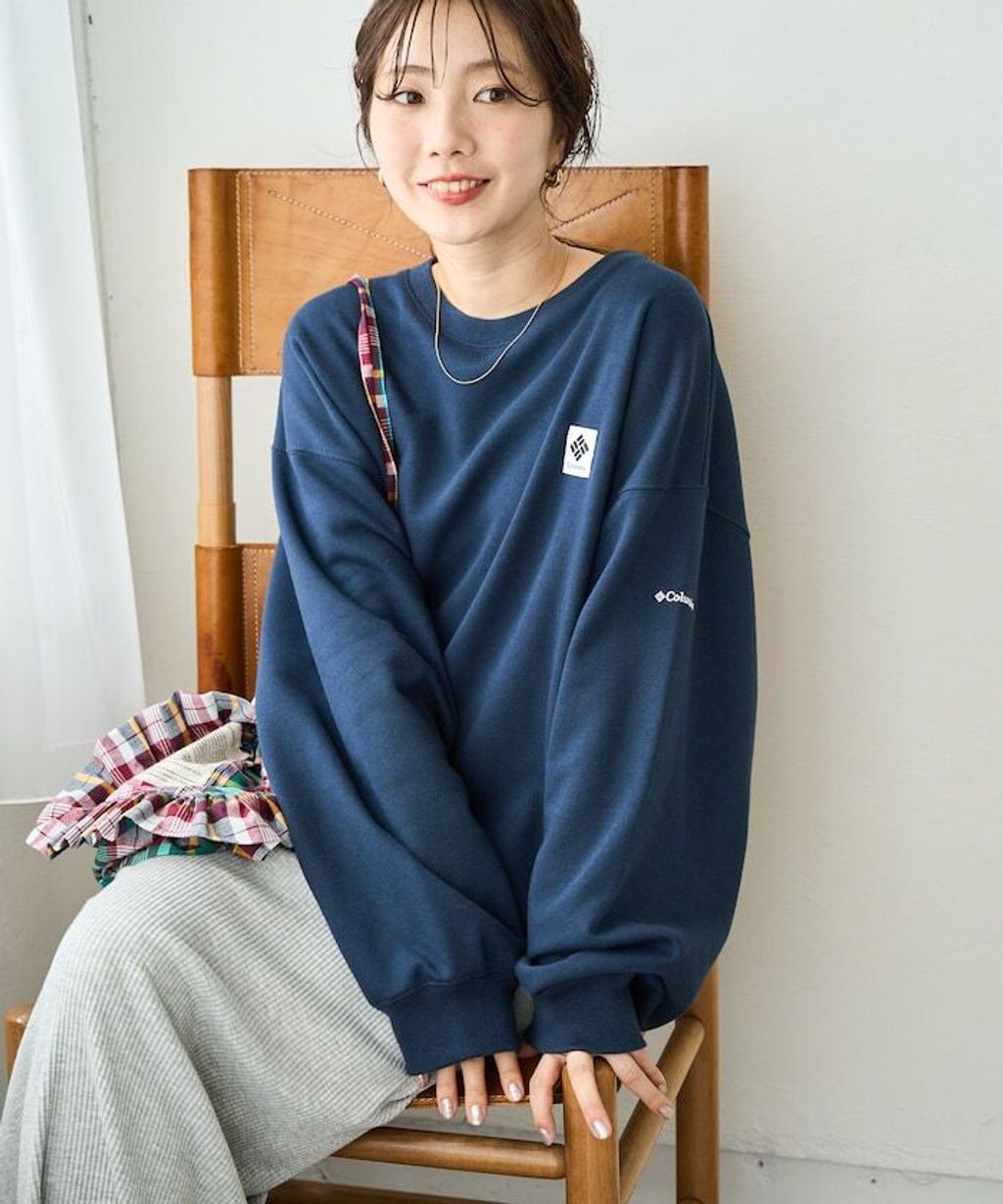 Columbia×FREAKS STORE IMPERIAL PARK寬鬆版型刺繡Logo裏刷毛大學T_3
