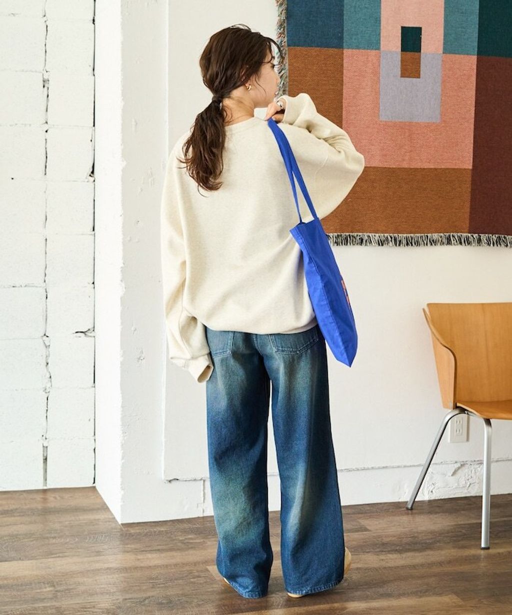 Columbia×FREAKS STORE IMPERIAL PARK寬鬆版型刺繡Logo裏刷毛大學T_8