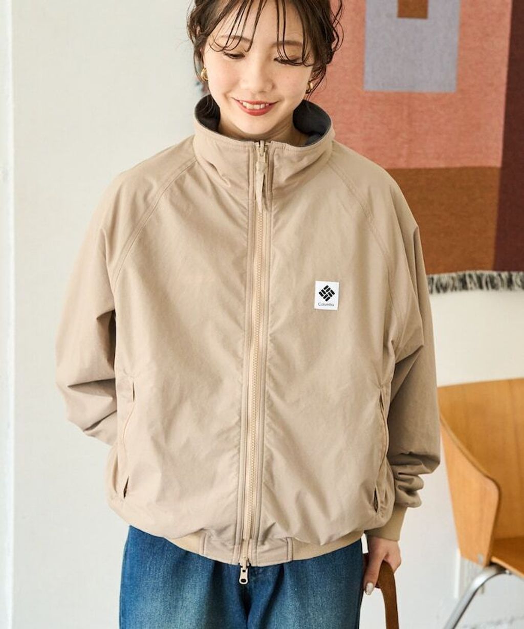 Columbia×FREAKS STORE IMPERIAL PARK 雙面兩穿尼龍刷毛外套_4