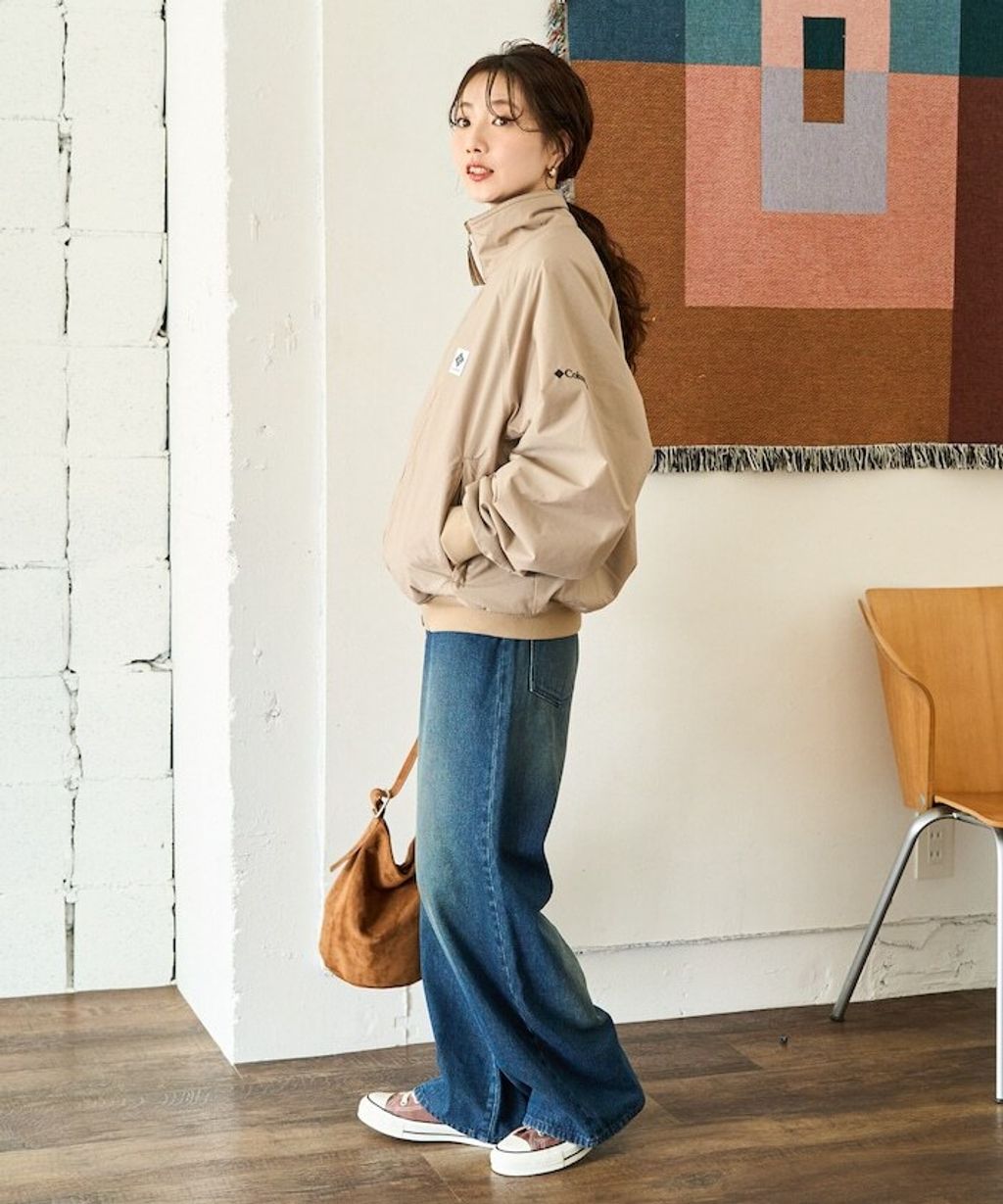 Columbia×FREAKS STORE IMPERIAL PARK 雙面兩穿尼龍刷毛外套_8
