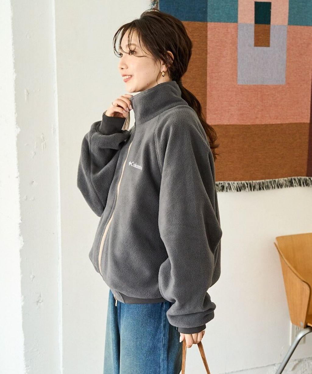 Columbia×FREAKS STORE IMPERIAL PARK 雙面兩穿尼龍刷毛外套_12