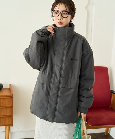 Columbia×FREAKS STORE INSULATED 寬鬆版型立領外套_1