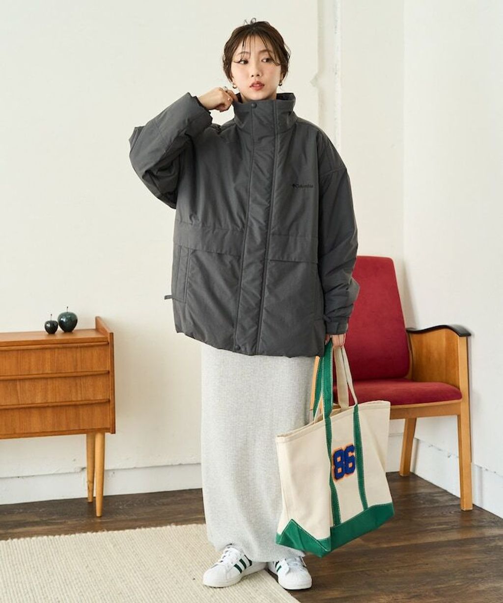 Columbia×FREAKS STORE INSULATED 寬鬆版型立領外套_5