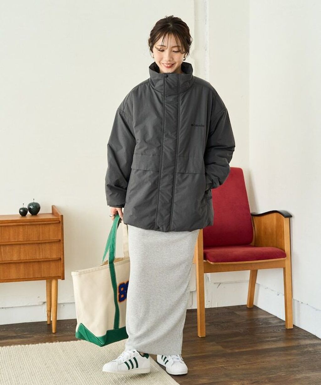 Columbia×FREAKS STORE INSULATED 寬鬆版型立領外套_4