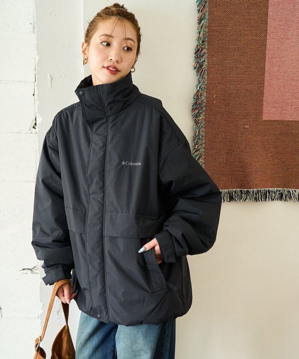 Columbia×FREAKS STORE INSULATED 寬鬆版型立領外套_37