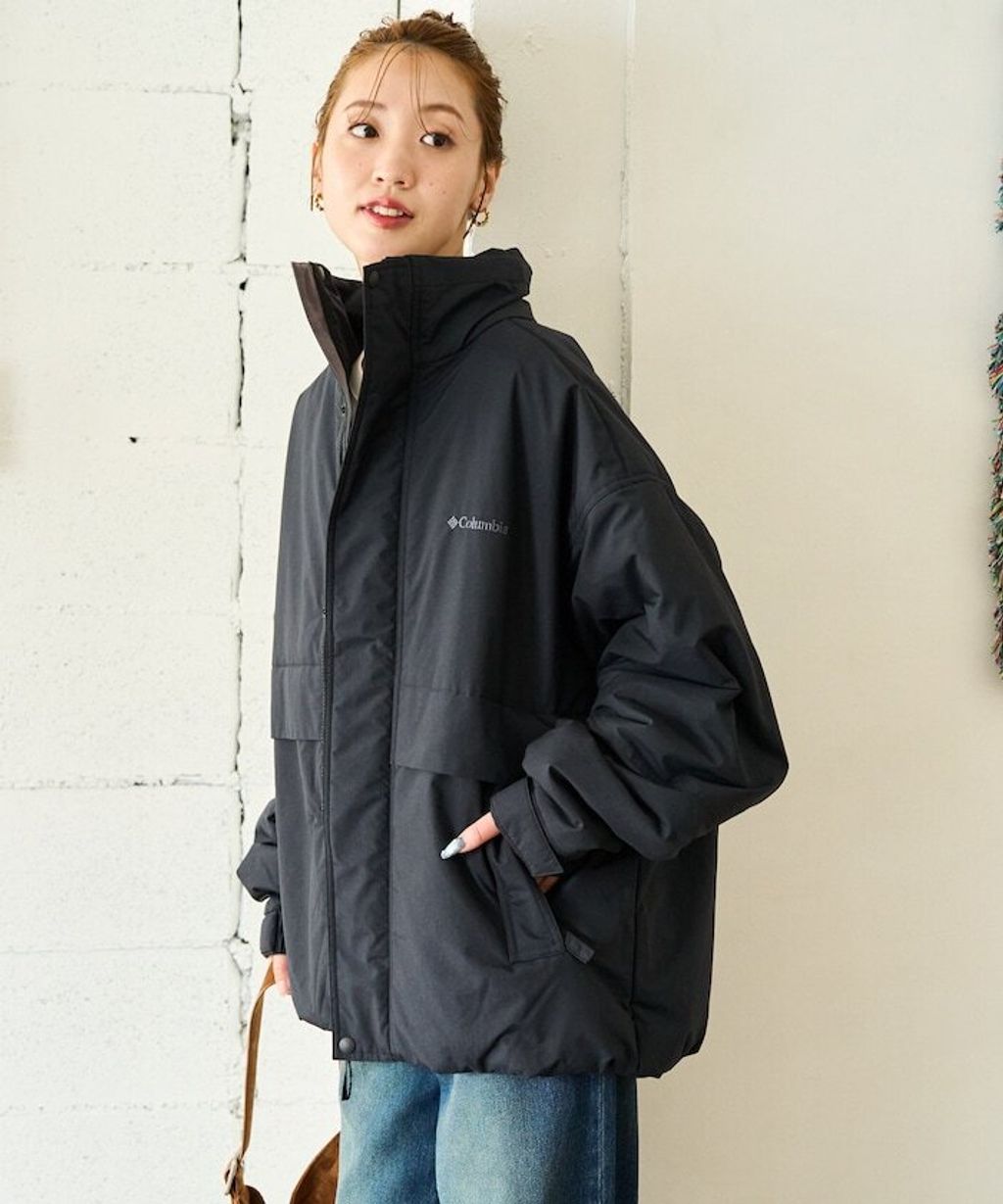 Columbia×FREAKS STORE INSULATED 寬鬆版型立領外套_33