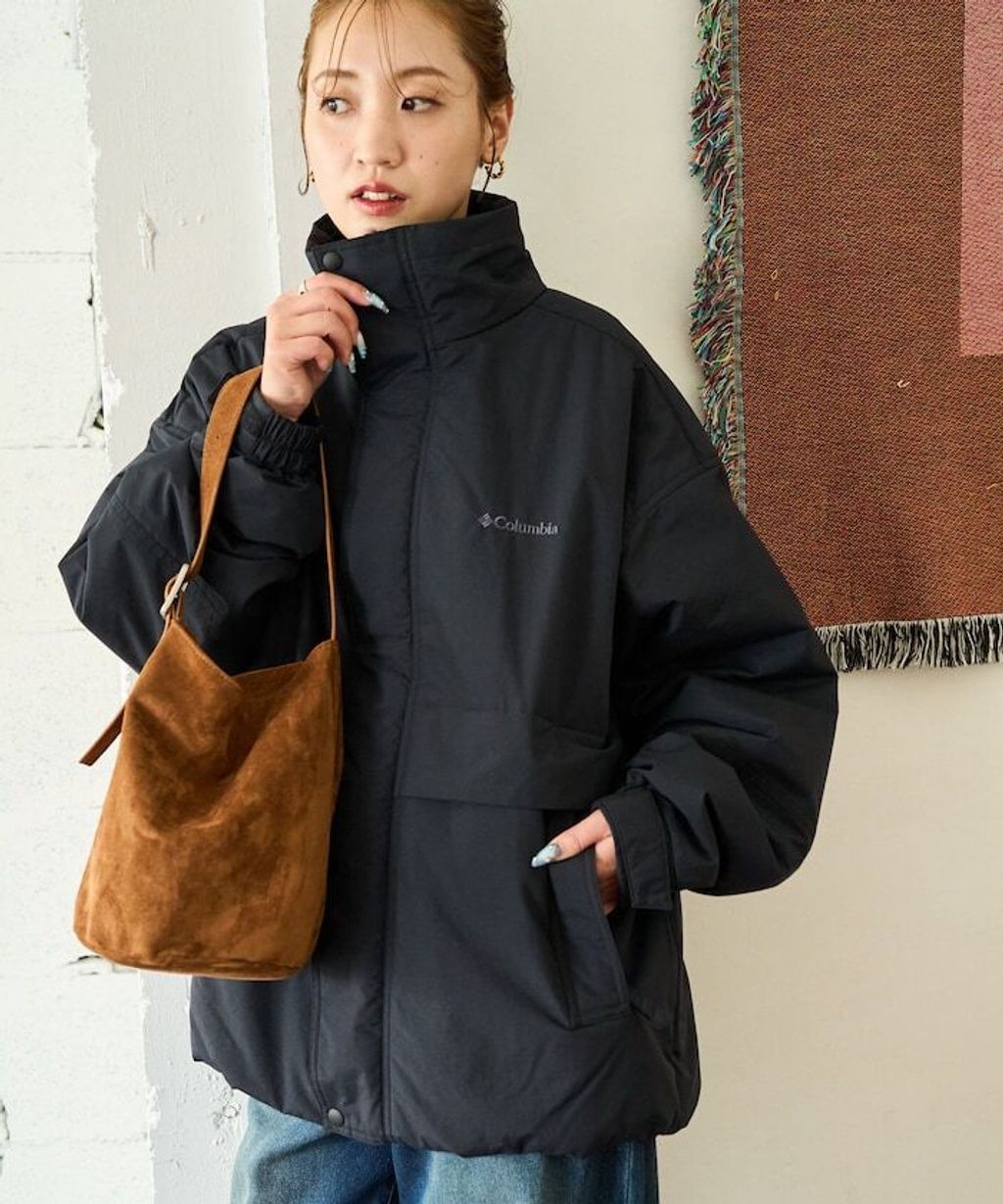 Columbia×FREAKS STORE INSULATED 寬鬆版型立領外套_36